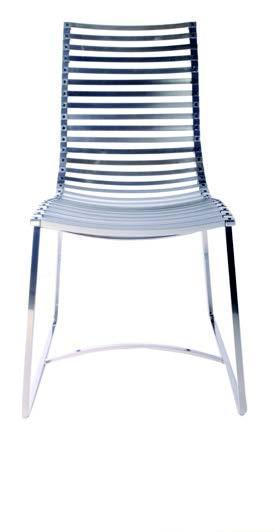 DONATELLA Dining Chair - Silver-abc
