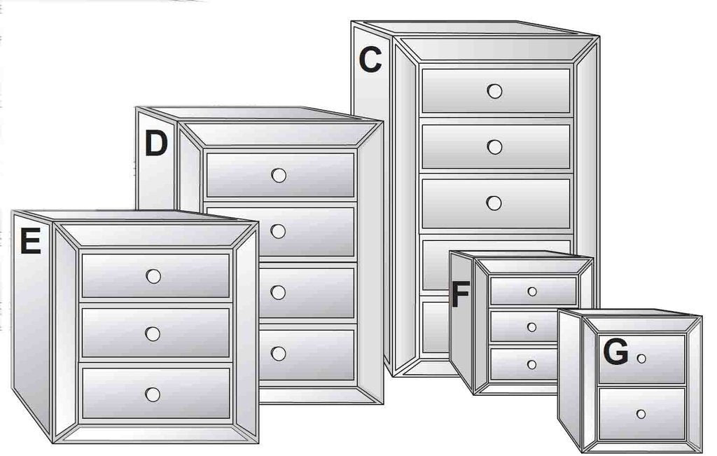 Alu Bedside Table-abc