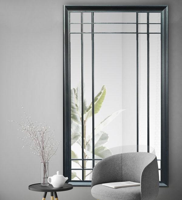 Edward Window Mirror Black-abc