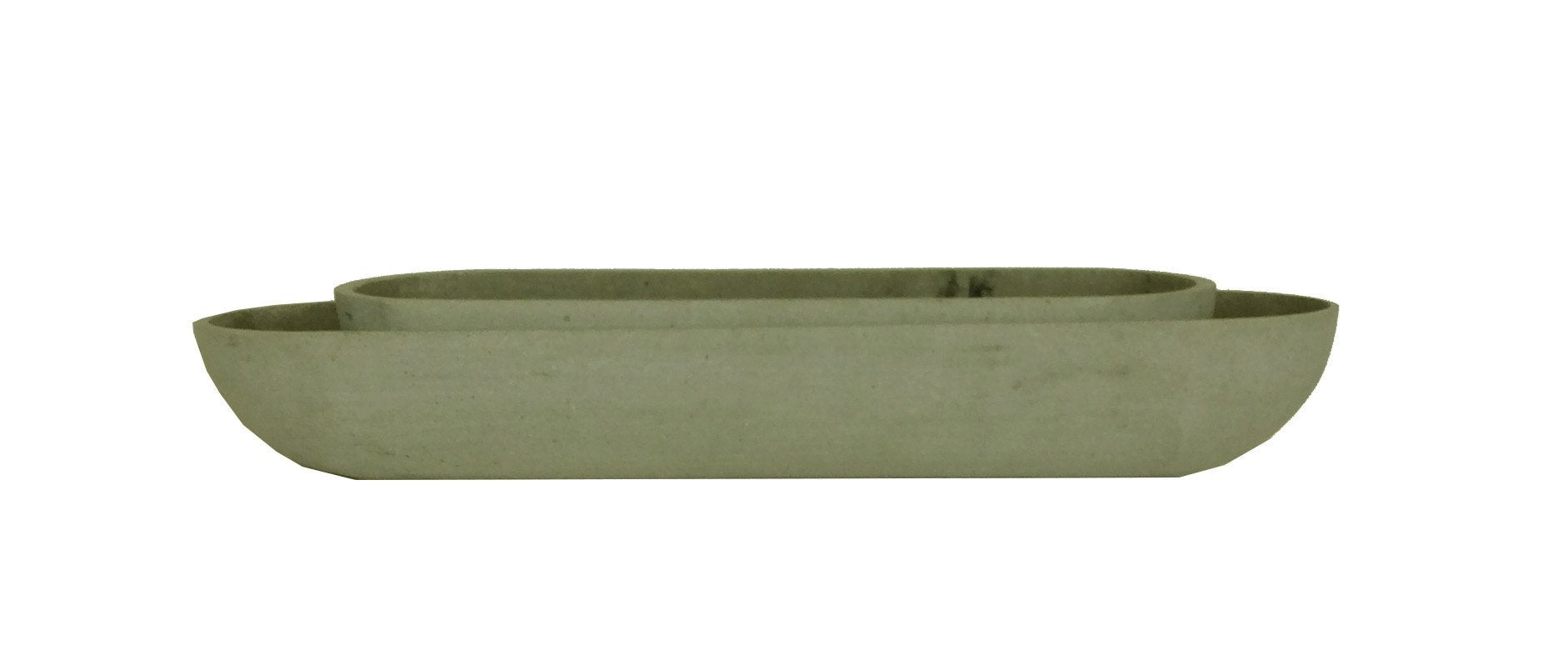 Esher Oval Bowl Set Olive-abc
