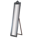 Evelyn Ornate Mirror Stand Silver 180cm-abc