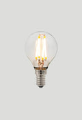 G45 Fancy Round E14 LED Filament - Clear Glass - 3W E14 2200k-abc