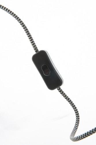 Barrel Iron Wire Midcentury Table Lamp-abc