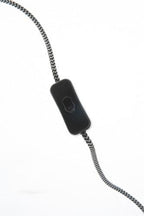 Torch Iron Wire Table Lamp-abc