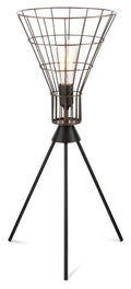 Torch Iron Wire Table Lamp-abc