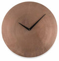 Aluminium Hammered Round Wall Clock-abc