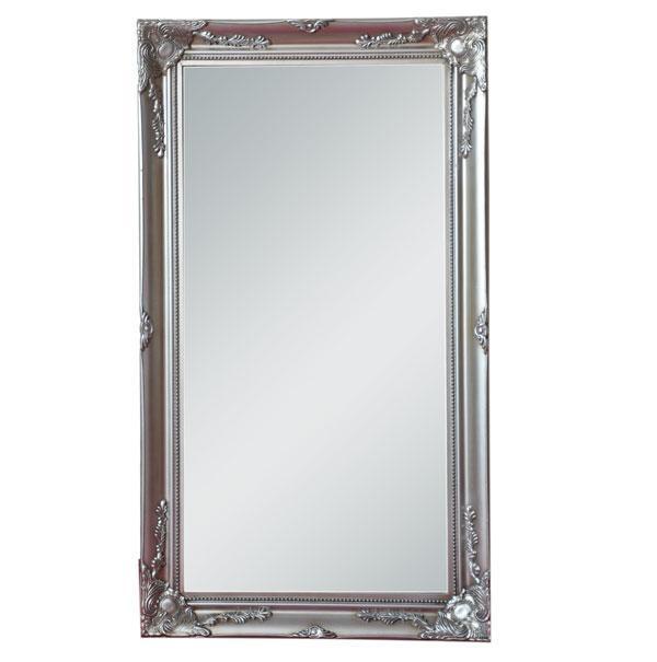 Felicity Ornate Mirror Silver 138cm-abc