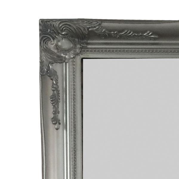 Felicity Ornate Mirror Silver 178cm-abc