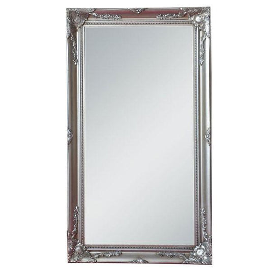 Felicity Ornate Mirror Silver 190cm-abc