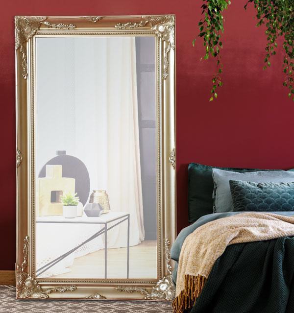 Felicity Ornate Mirror Soft Champagne 190cm-abc