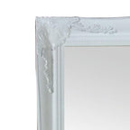 Felicity Ornate Mirror White Gloss 178cm-abc