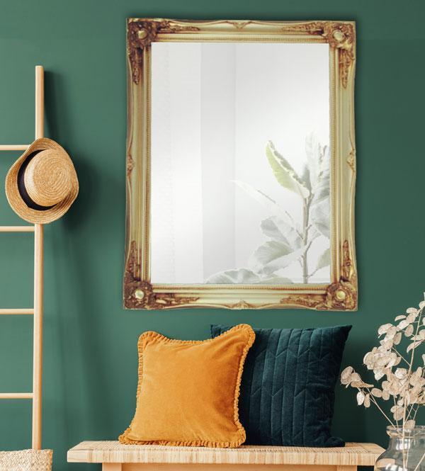 Felicity Ornate Mirror Champagne 90cm-abc
