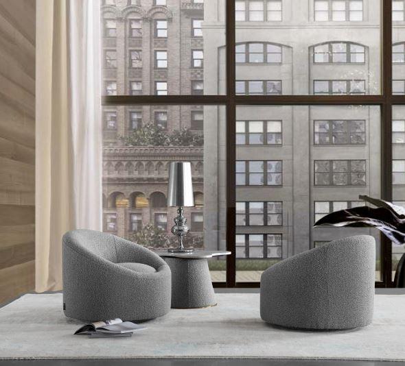 Valentini Chair - Grey-abc