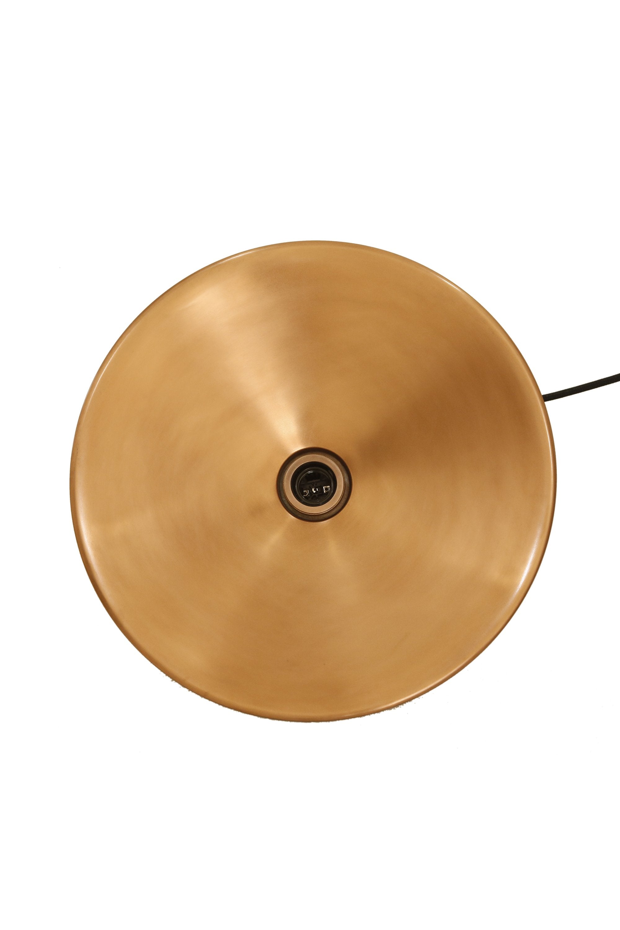 Forbes 2 Large - Antique Copper - Dish Pendant Light-abc