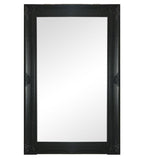 Freda Ornate Mirror Black 180cm-abc