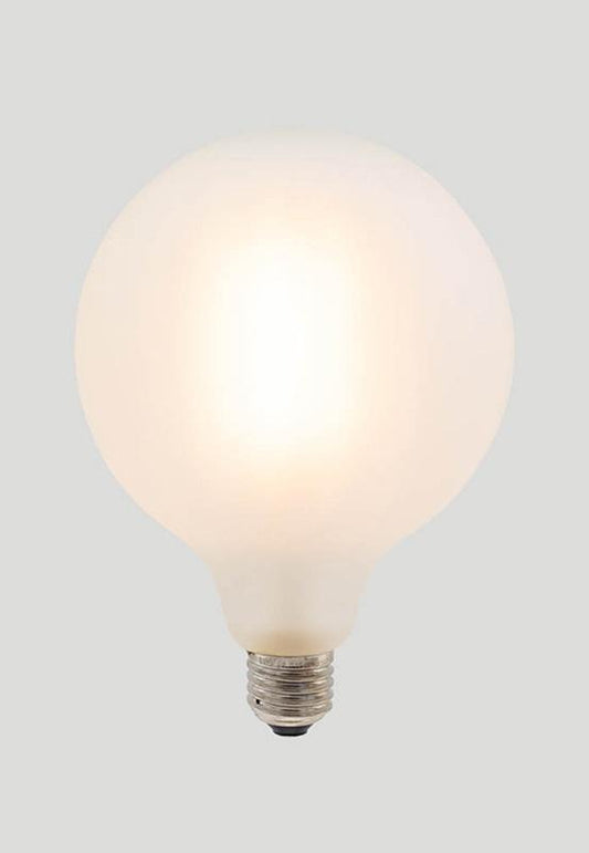 G125 LED Filament - Porcelain Frosted - 10W E27 2700k-abc
