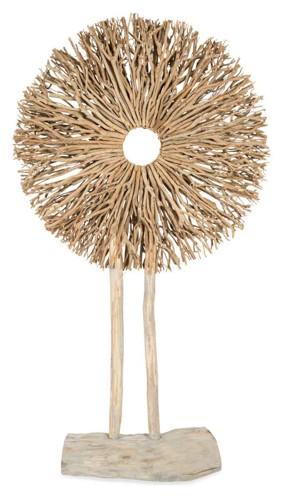 Masai Wooden Tea Tree Wood Decor Twig Tree on Stand-abc