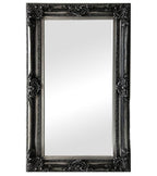 Gabriel Ornate Mirror Antique Silver 180cm-abc