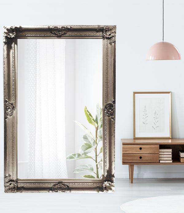 Gabriel Ornate Mirror Soft Champagne 220cm-abc