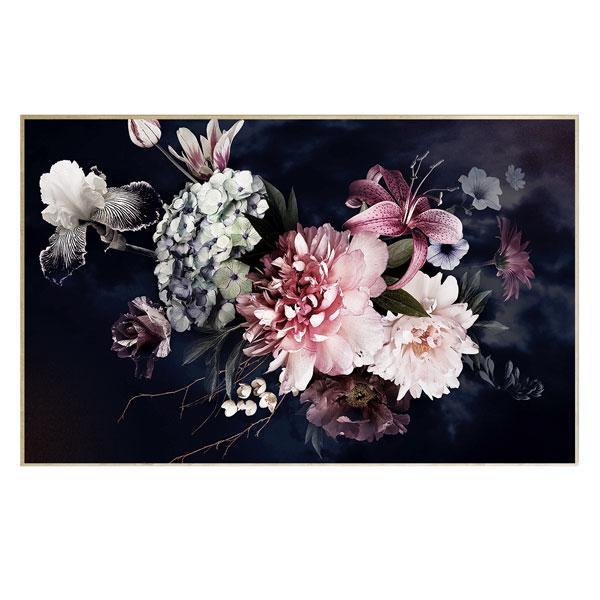 Garland Framed Canvas Champagne Colour JV3976-abc