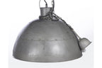 Granada Medium - Vintage Grey - Iron Riveted Dome Pendant Light-abc