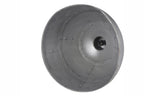 Granada Small - Vintage Grey - Iron Riveted Dome Pendant Light-abc