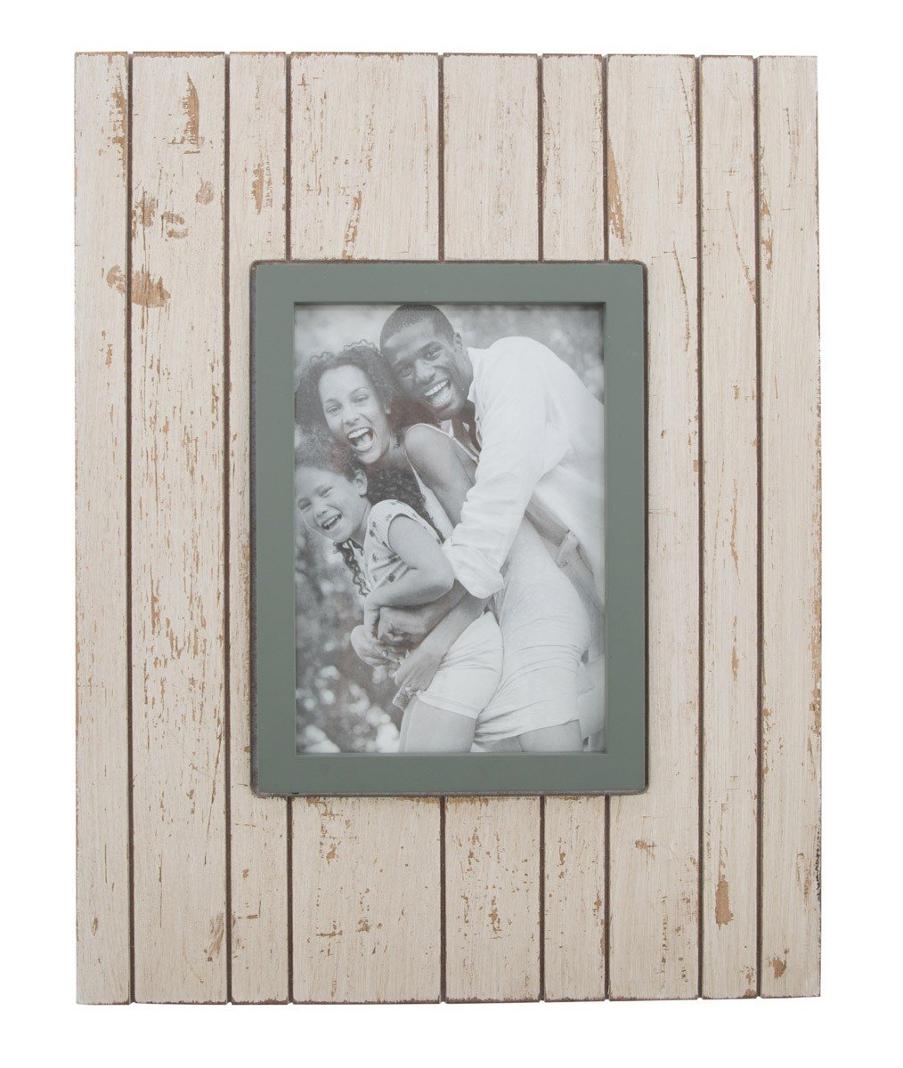 Wooden Slat Photo Frame 4x6-abc