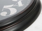 Le Chene 93cm Metal Wall Clock-abc