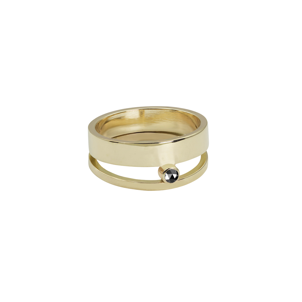 HOVER RING, BLACK DIAMOND-abc
