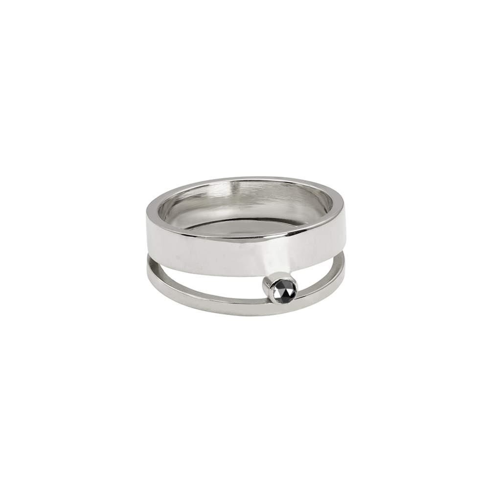 HOVER RING, BLACK DIAMOND-abc