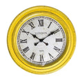 Round Clock London Roman Numerals-abc