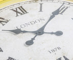 Round Clock London Roman Numerals-abc