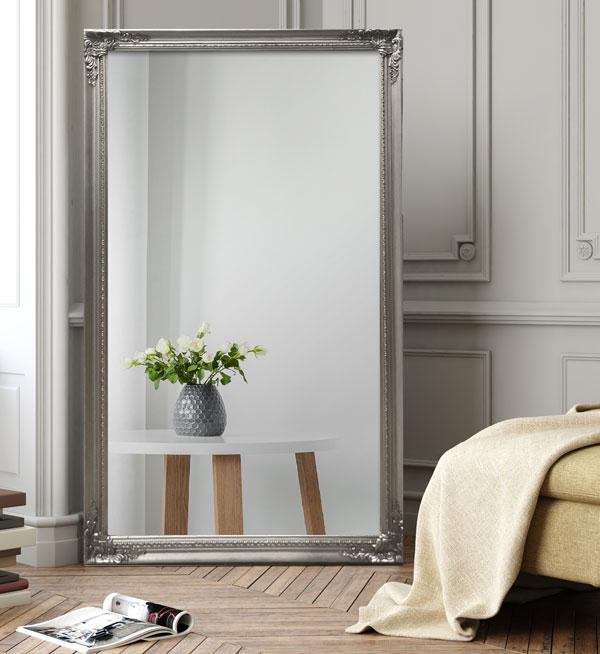 Hannah Ornate Mirror Silver-abc