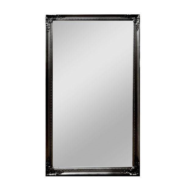 Hannah Ornate Mirror Black & White-abc