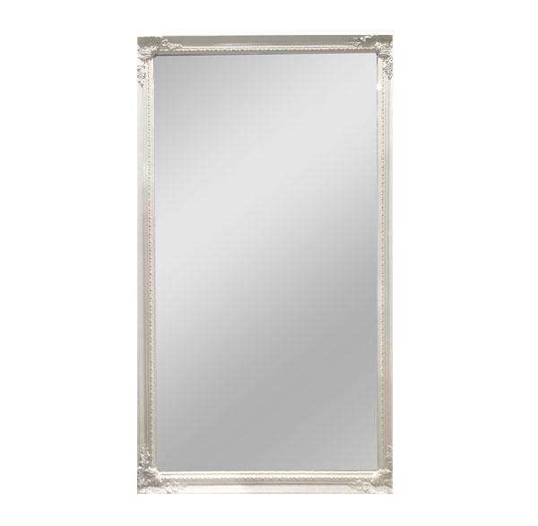 Hannah Ornate Mirror Black & White-abc