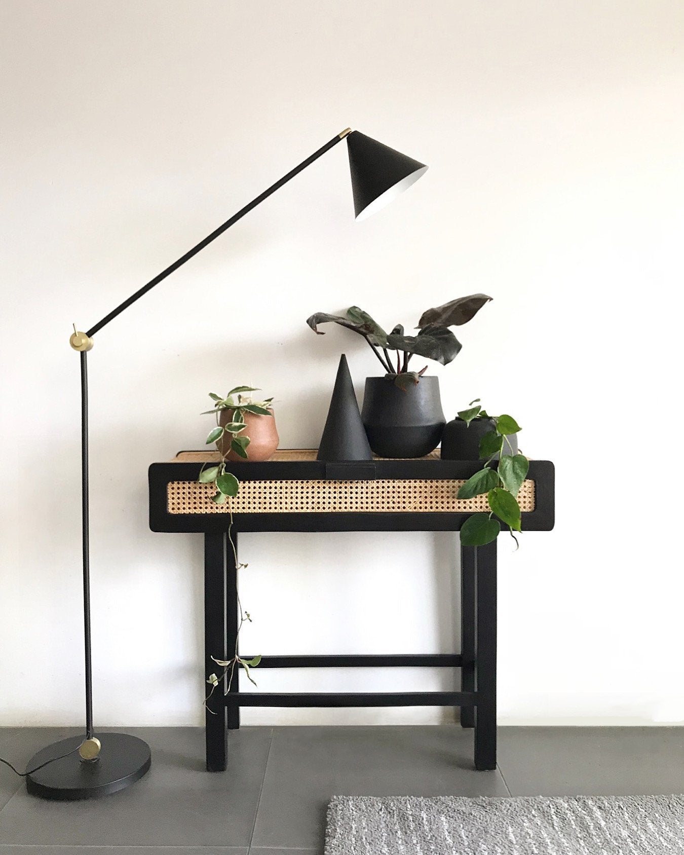Hayme Console Table Black-abc