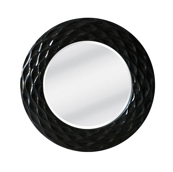 Hudson Mirror Black-abc