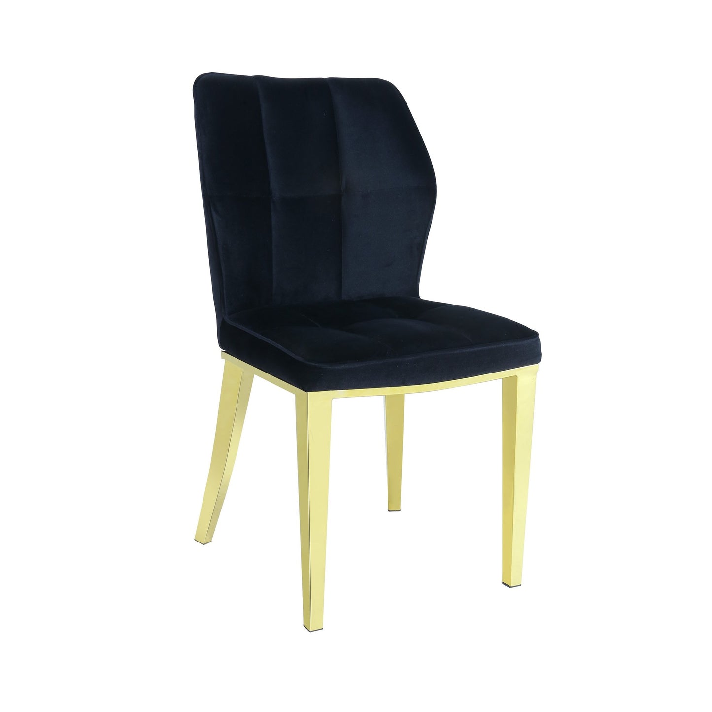 Ghibli Dining Chair Gold/Black (Set of 2)-abc