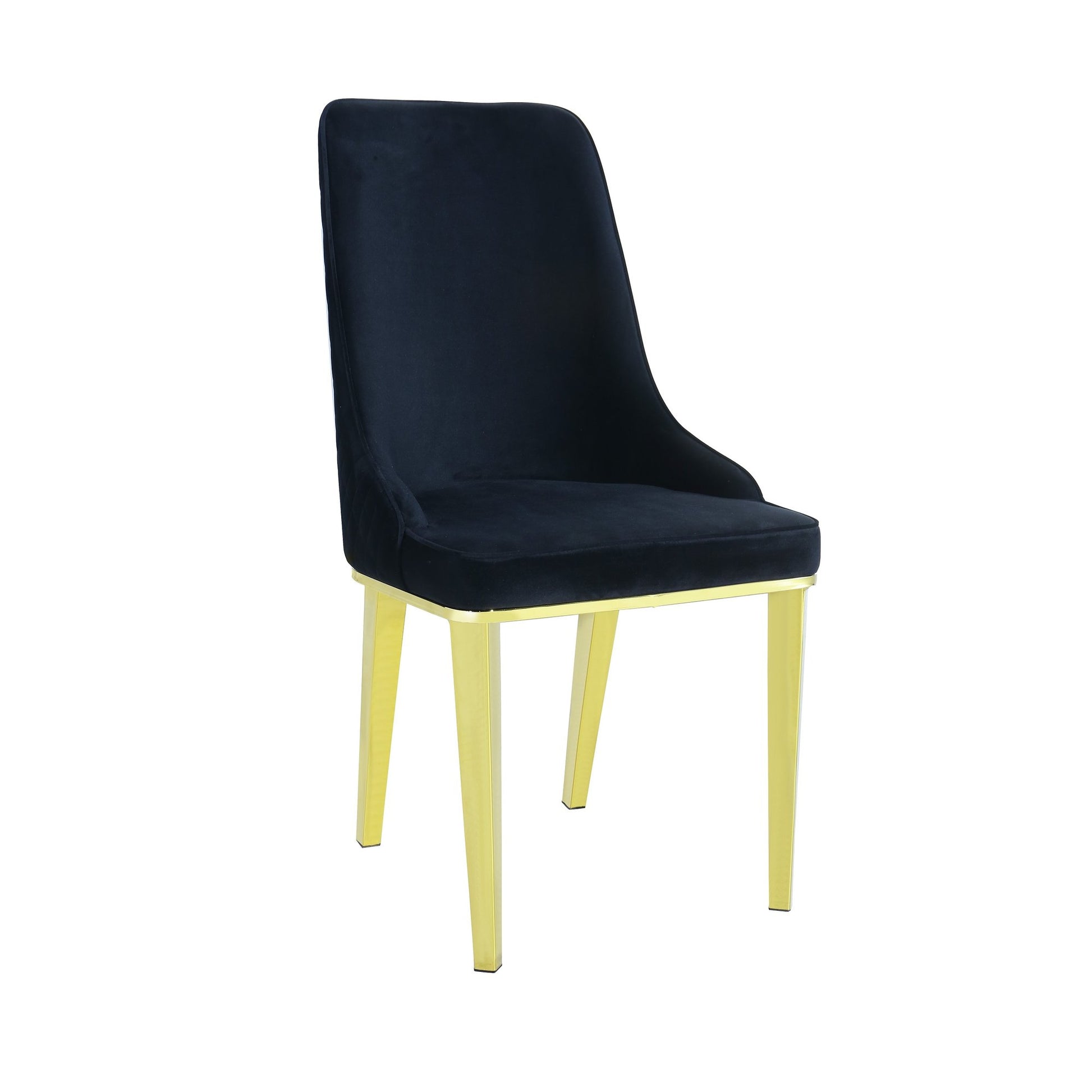 Levante Dining Chair Gold/Black-abc