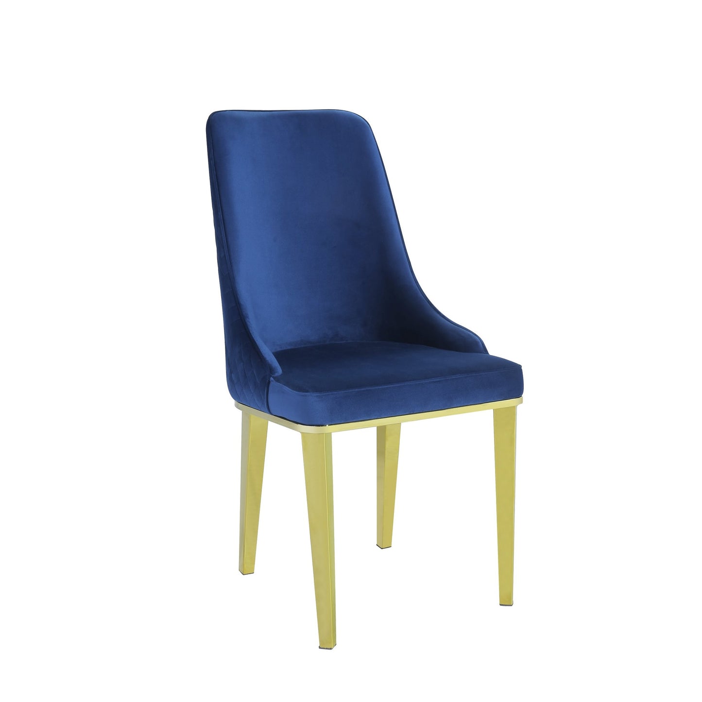 Levante Dining Chair Gold/Navy-abc