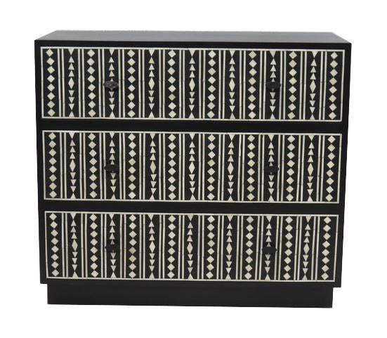 AFRO CHEST OF 3 DRAWERS-abc