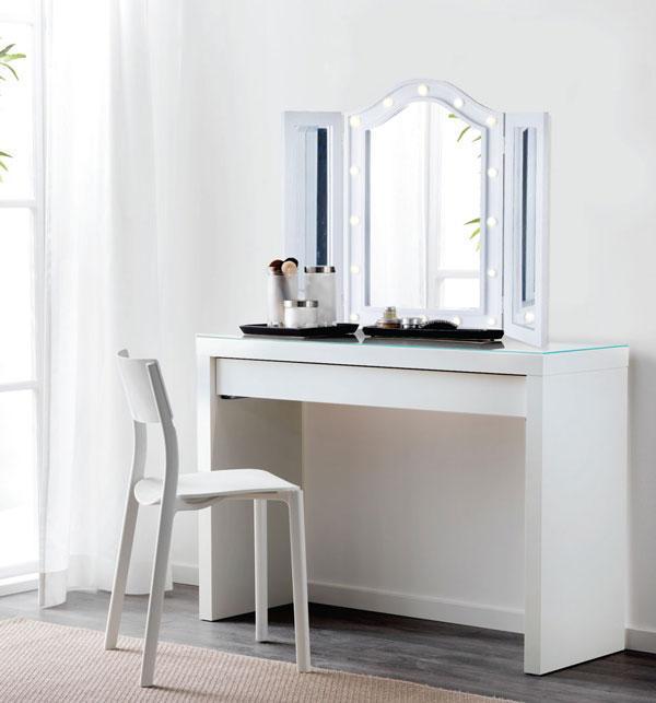 Celebrity Light Up Table Mirror-abc