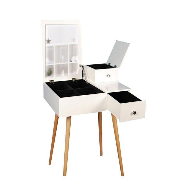 Retro Makeup Table White-abc