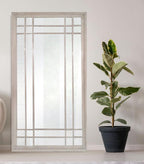 Edward Window Mirror Brushed Wood-abc