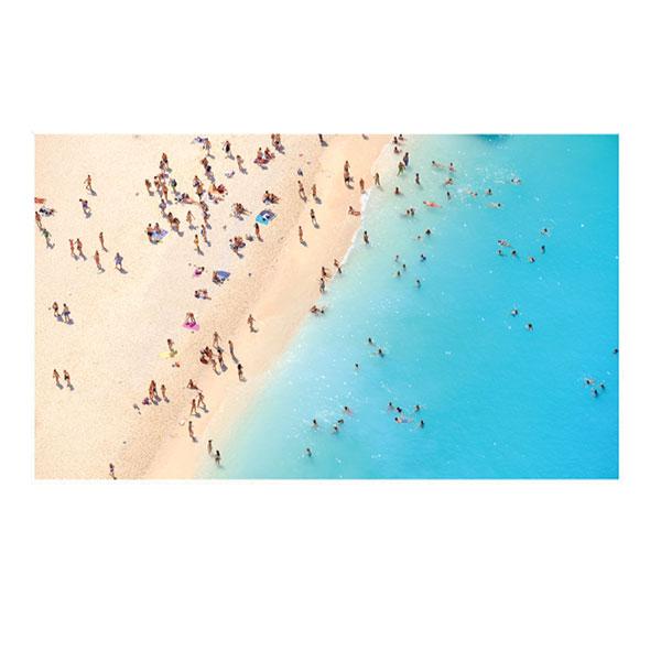 Coast to Coast Framed Canvas Champagne Colour-abc