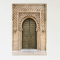Moroccan Escape Framed Canvas Champagne Colour-abc