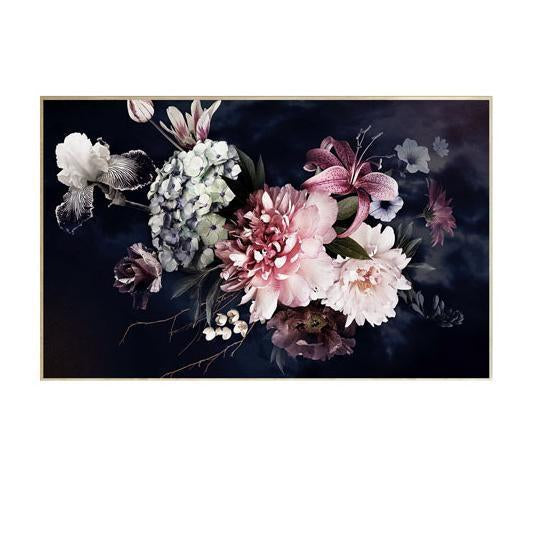 Garland Framed Canvas Champagne Color-abc