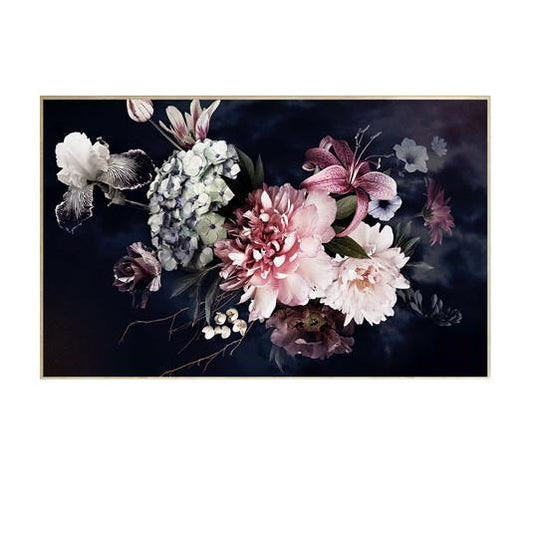 Garland Framed Canvas Champagne Color-abc