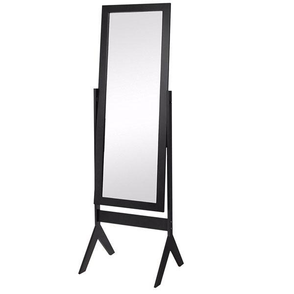 Jasper Cheval Mirror Stand Black-abc
