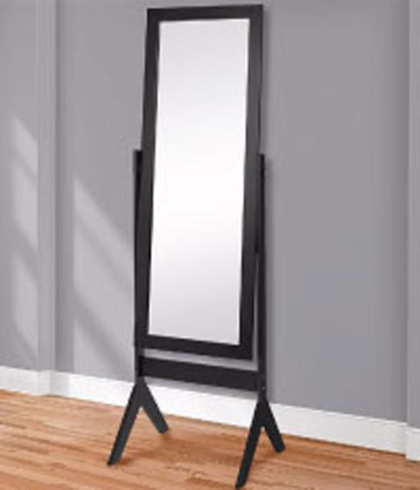 Jasper Cheval Mirror Stand Black-abc